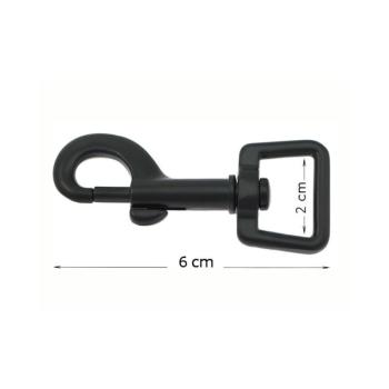 Karabiner ST-Black 60/20